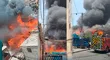 Cercado de Lima: incendio de grandes proporciones se registra en una ferretería de Barrios Altos [VIDEO]