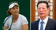 Peng Shuai, estrella china del tenis, denunció al ex viceprimer ministro de obligarla a tener relaciones