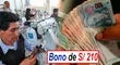 Bono 210 soles: Cronograma de pago del nuevo subsidio para el sector privado