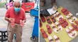 "Colaboremos": buscan ayudar a abuelito con venta de sandalias artesanales hechas por él mismo