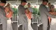 Novia arruinó su propia boda: se desmayó, vomitó y manchó su vestido [VIDEO]