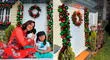 Lesly Castillo muestra la lujosa decoración de Navidad de la casa de juguetes de su hija [VIDEO]