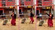 Mujer le hace 'cherry' a su esposo soldador con reto de baile de TikTok [VIDEO]