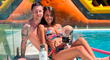 Lionel Messi disfruta sus vacaciones en la piscina con Antonela Roccuzzo [FOTO]