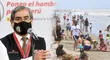 Ugarte sobre cierre de playas en Año Nuevo: "Es exagerada, hay menos riesgo que en un restaurante"
