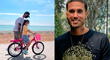 Gino Assereto se preocupa por el bienestar de su hija y le enseña a manejar bicicleta