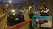 La Molina: Hallan el cuerpo de dos hombres asesinados a balazos dentro de un auto [VIDEO]