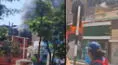 Gigantesco incendio en SJL amenaza con devorar viviendas cerca al Metro La Hacienda