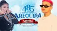 Aniversario de Arequipa 2025: Los 9 conciertos CONFIRMADOS para la SERENATA del 14 de agosto
