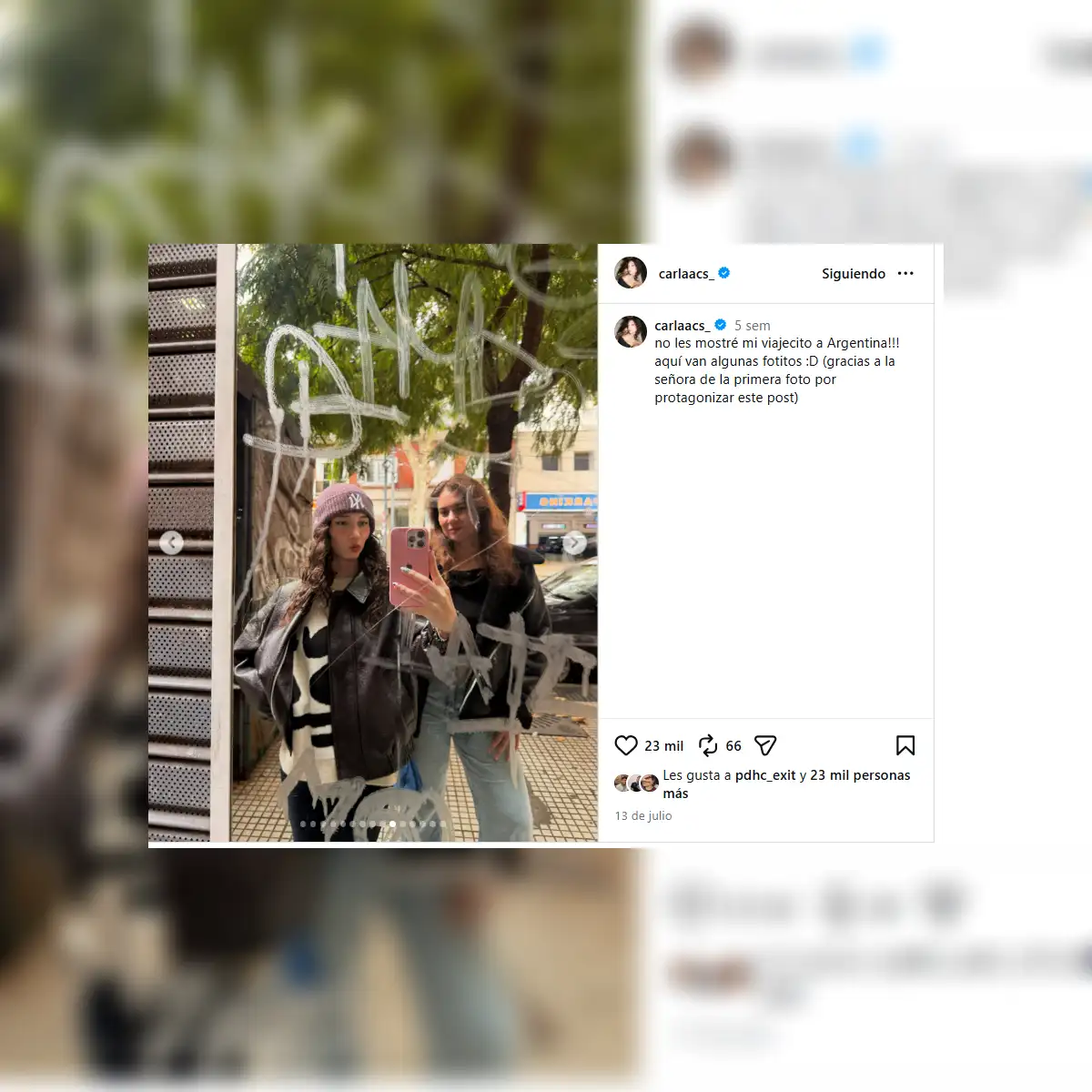 Curwen Caballero revela que pagó viaje a Carla Campos y su mamá a Argentina, país donde vive Alonso Grimaldo