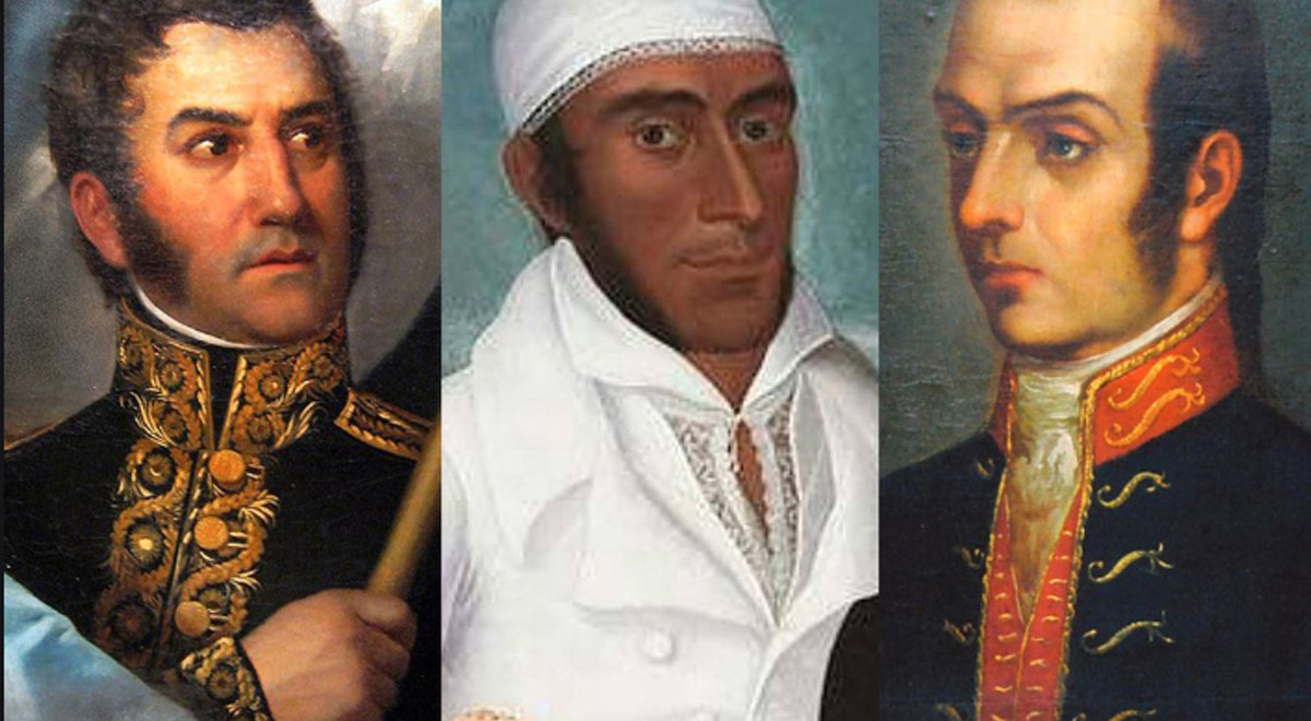 Historia Del Peru Quienes Son Los Precursores Y Proceres De La Independencia De Peru 28 De Julio Fiestas Patrias Fotos El Popular
