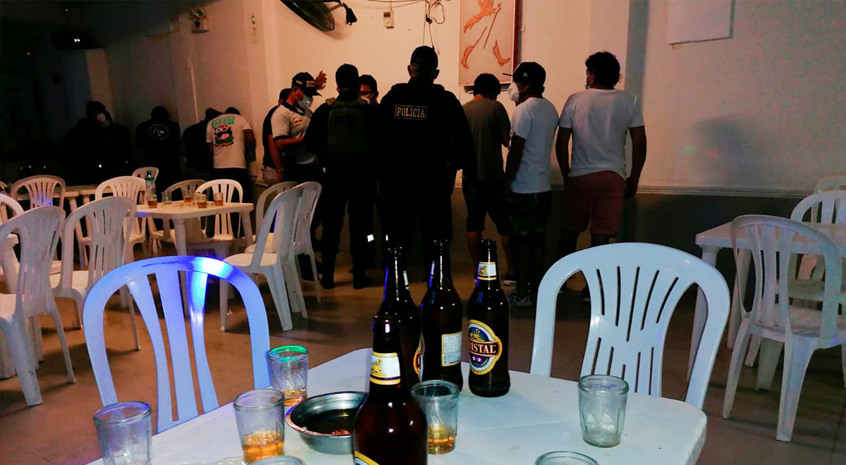 Piura: detienen a 50 parroquianos en prostíbulo clandestino en Talara Piura: detienen a 50 parroquianos en prostíbulo clandestino en Talara