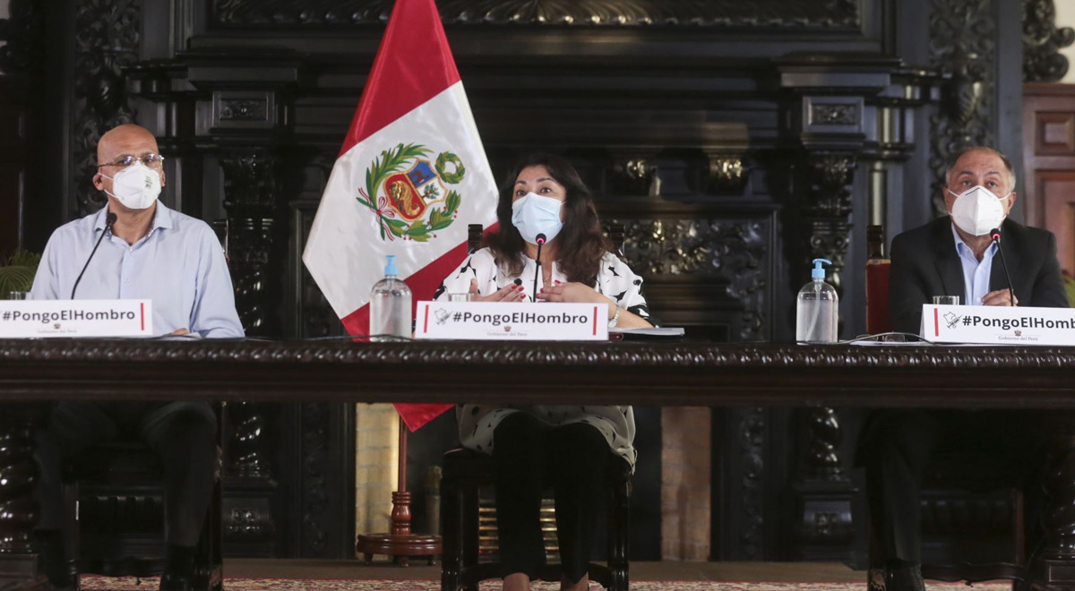 Violeta Bermúdez descartó que los equipos donados al Minsa hayan sido de Sinopharm Violeta Bermúdez descartó que los equipos donados al Minsa hayan sido de Sinopharm
