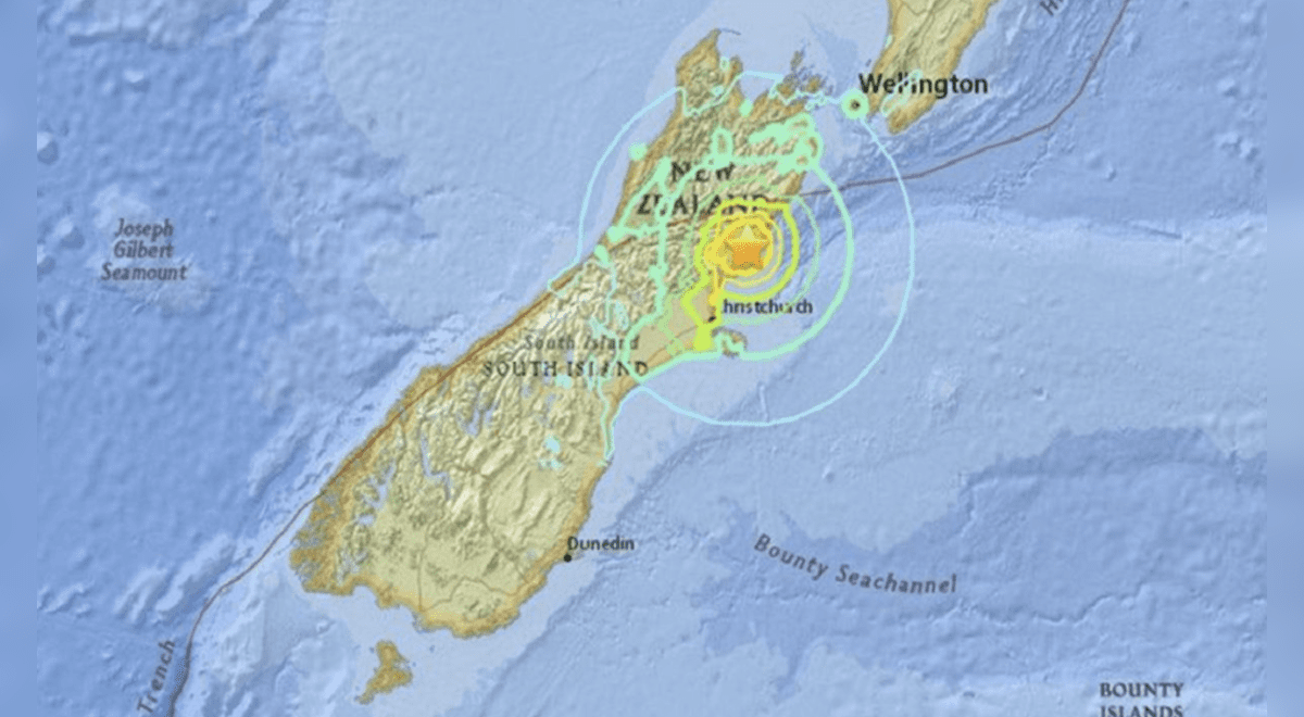 Fuerte terremoto de 7,3 azota las costas de Nueva Zelanda y genera alerta de tsunami Fuerte terremoto de 7,3 azota las costas de Nueva Zelanda y genera alerta de tsunami