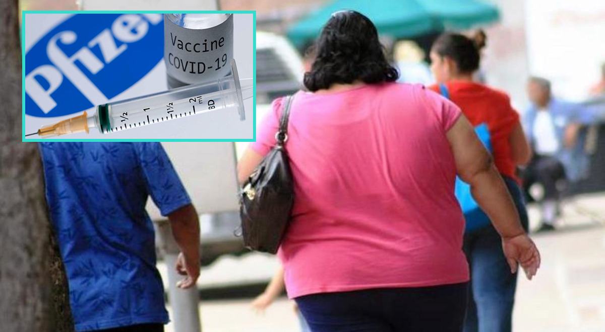 ¡Atención! Vacuna de Pfizer podría perder efectividad en personas que sufran de obesidad ¡Atención! Vacuna de Pfizer podría perder efectividad en personas que sufran de obesidad