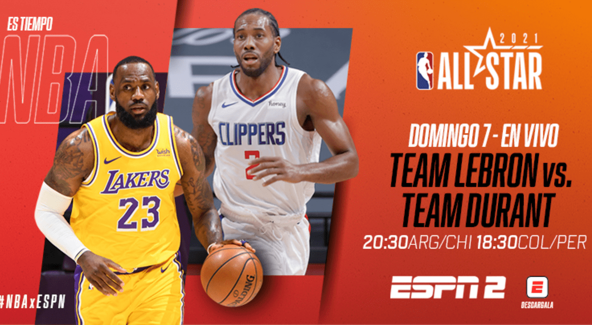 NBA: una lluvia de estrellas en el All Star Game 2021 NBA: una lluvia de estrellas en el All Star Game 2021