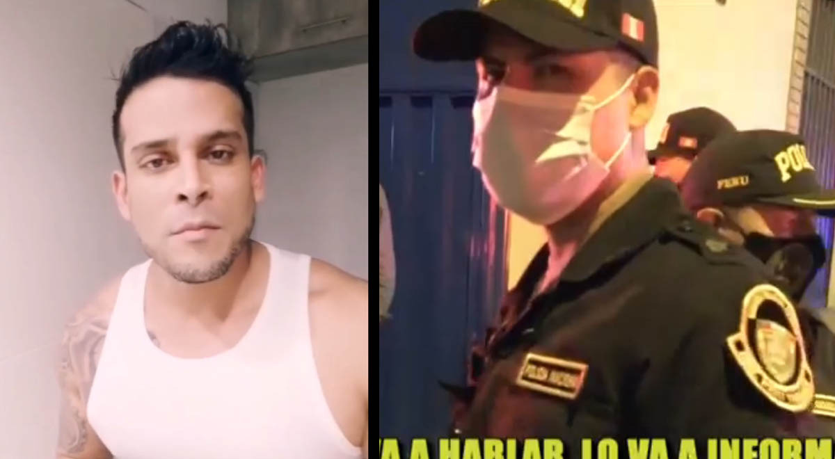 Christian Domínguez es intervenido por la policía tras mal uso de su pase laboral Christian Domínguez es intervenido por la policía tras mal uso de su pase laboral