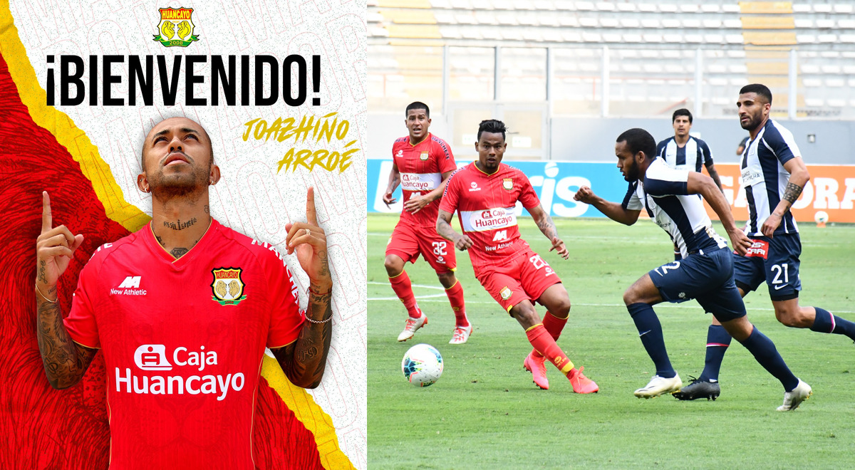 Joazinho Arroé, nuevo jugador de Huancayo, a Alianza Lima: “Perdón por lo mal que te dejamos” Joazinho Arroé, nuevo jugador de Huancayo, a Alianza Lima: “Perdón por lo mal que te dejamos”