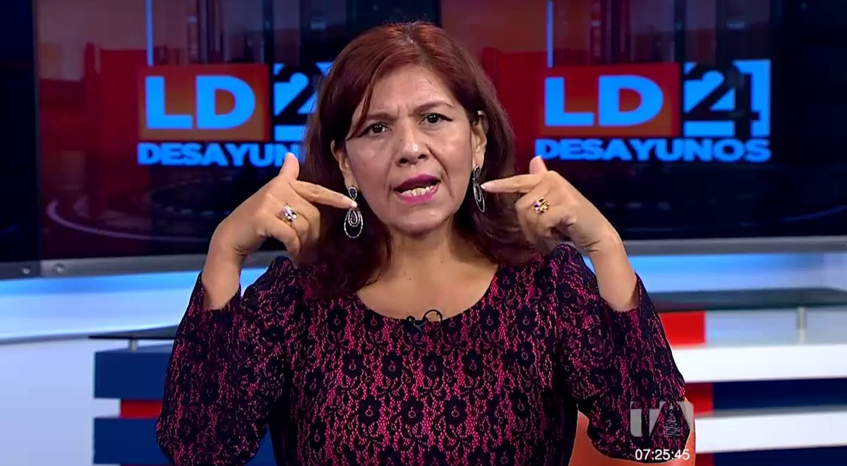 Neldy Mendoza renuncia a candidatura: “Me allano a la solicitud de López Aliaga” Neldy Mendoza renuncia a candidatura: “Me allano a la solicitud de López Aliaga”