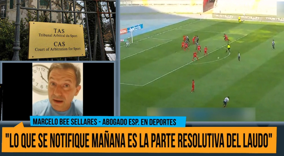 “Si el fallo del TAS favorece a Alianza Lima, deberá jugar Primera de inmediato”, dice Marcelo Bee Sellares “Si el fallo del TAS favorece a Alianza Lima, deberá jugar Primera de inmediato”, dice Marcelo Bee Sellares