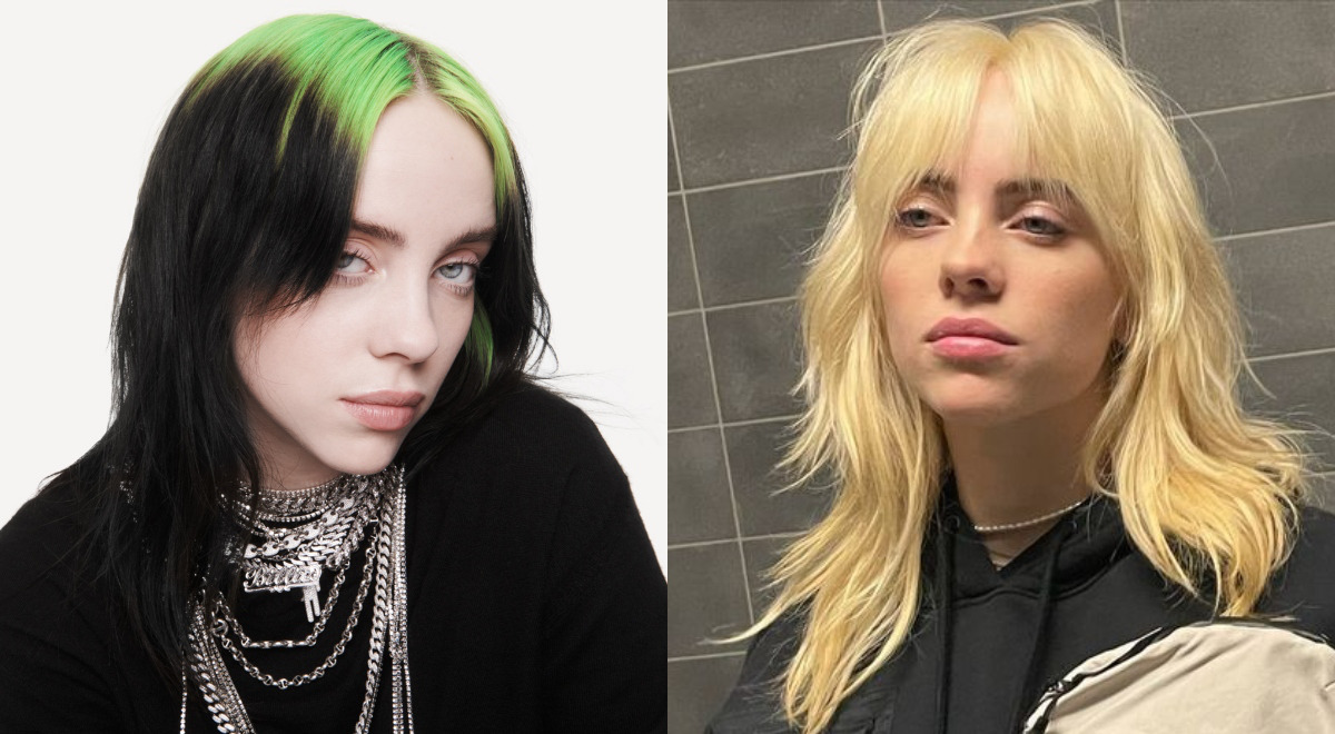 Billie Eilish se realiza cambio de look y sorprende al lucir una cabellera rubia Billie Eilish se realiza cambio de look y sorprende al lucir una cabellera rubia