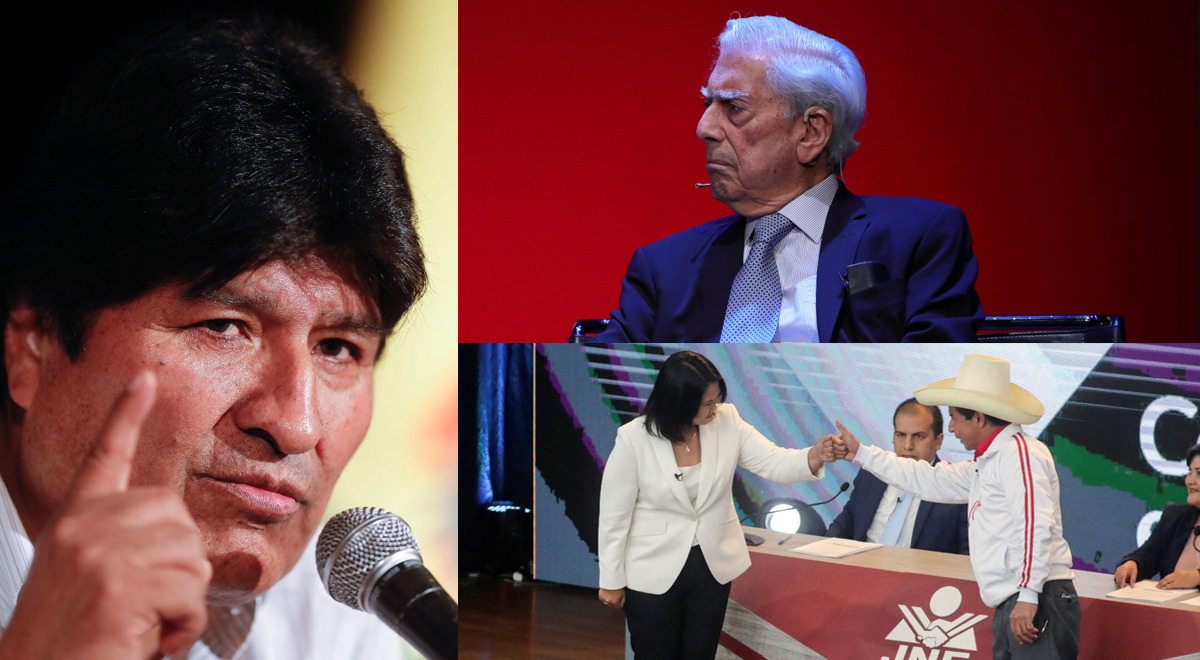 Evo Morales: “Mario Vargas Llosa es el gran perdedor de las Elecciones en Perú” Evo Morales: “Mario Vargas Llosa es el gran perdedor de las Elecciones en Perú”