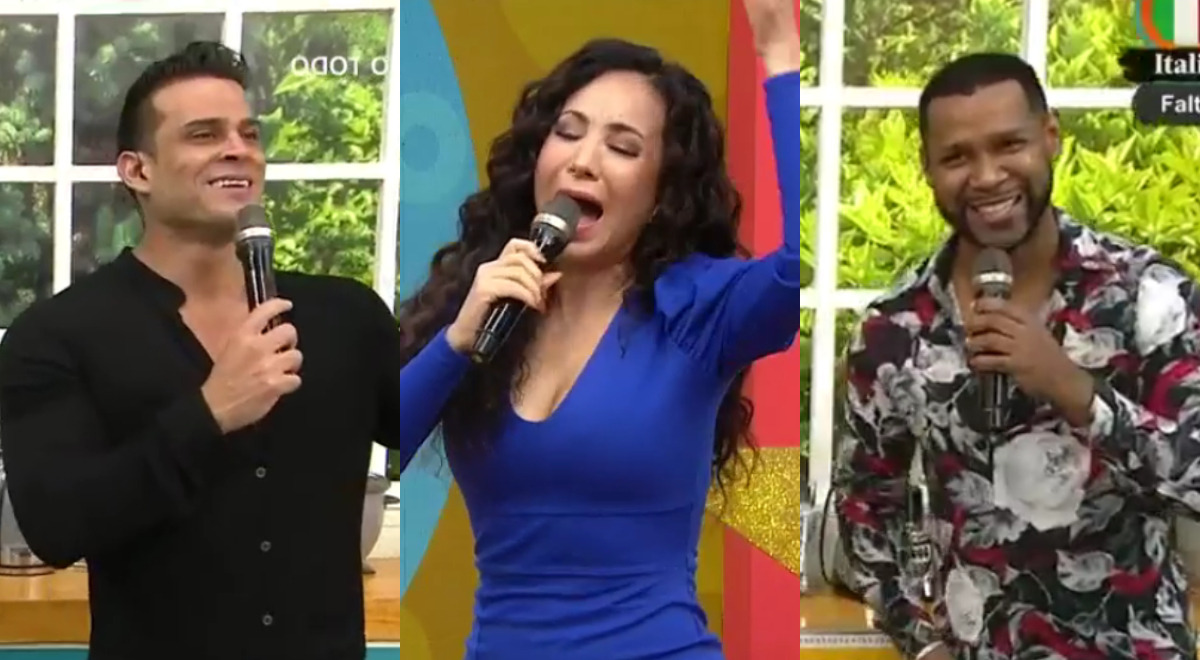 Janet Barboza llama \"co-conductores\" a Christian Domínguez y Giselo: “Subimos dos peldaños” Janet Barboza llama \"co-conductores\" a Christian Domínguez y Giselo: “Subimos dos peldaños”