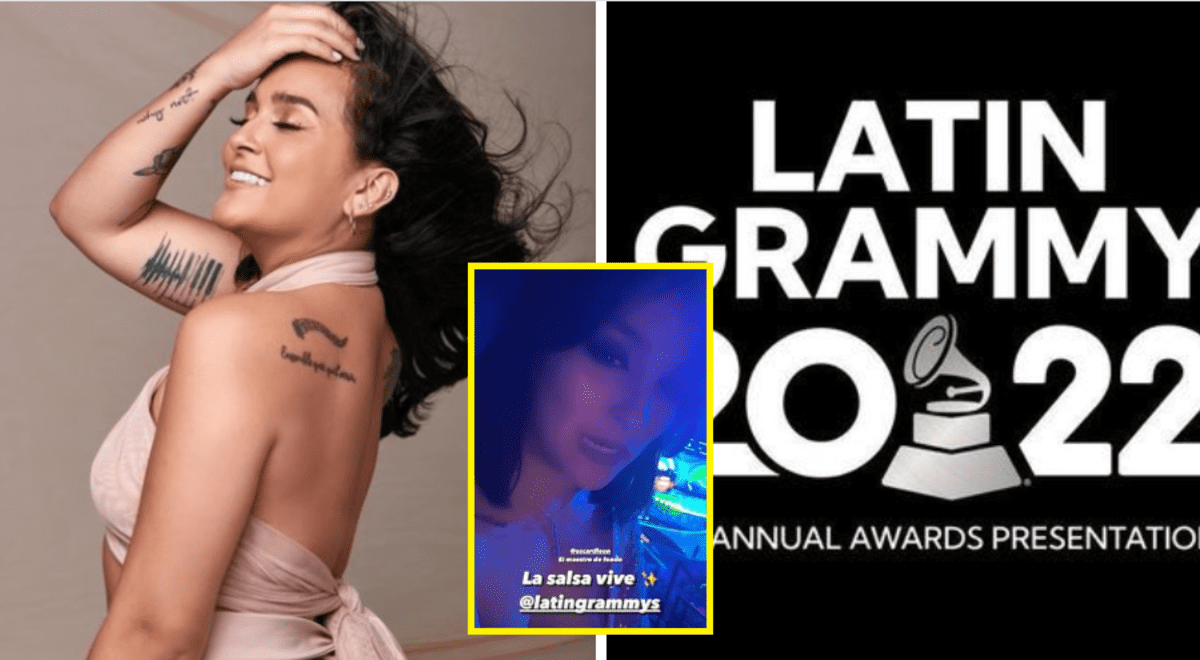 Daniela Darcourt is already at the 2022 Latin Grammys and shows off her