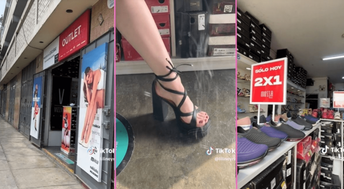 TikTok viral: joven peruana encuentra outlet de zapatos de marca desde 29  soles y en redes sociales enloquecen | Mossa Shoes | video | ofertas |  remates | internet | El Popular