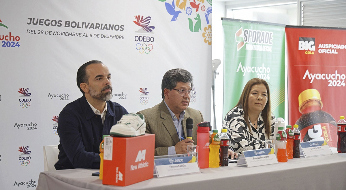 Grupo AJE se suma a los Juegos Bolivarianos del Bicentenario 2024