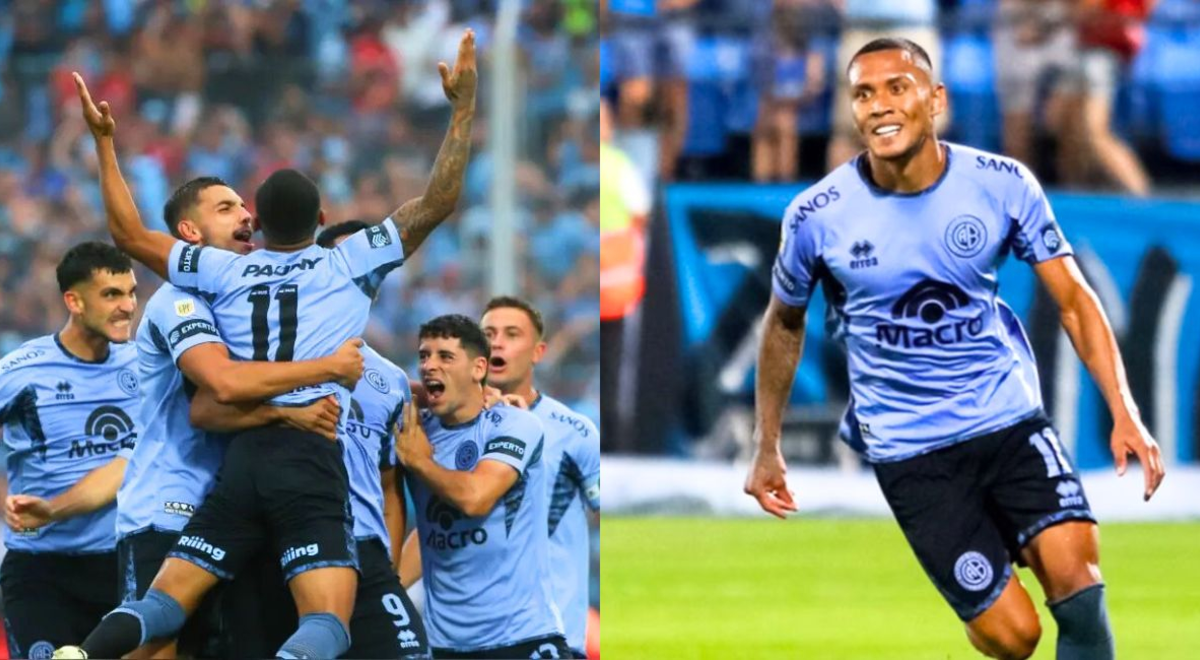 Bryan Reyna anota un GOLAZO de 'tijera' con Belgrano y desata la EUFORIA en Argentina