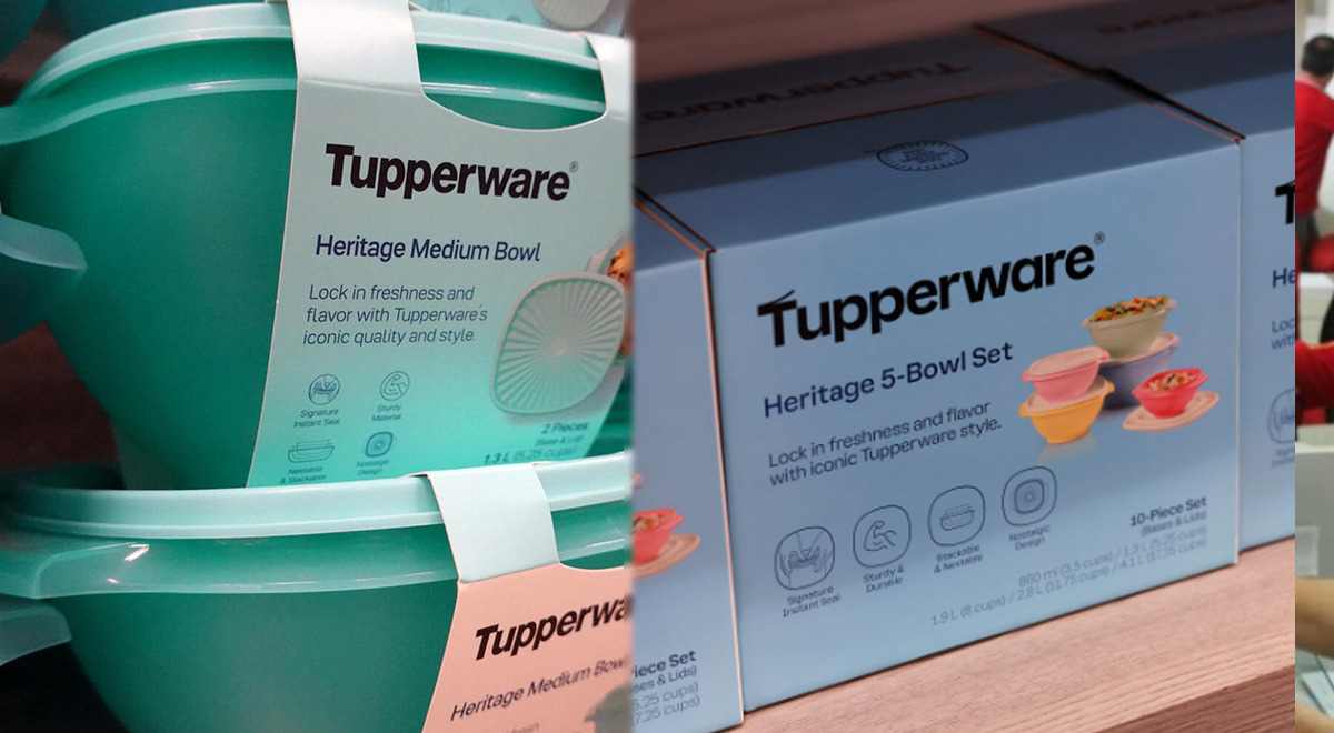 Tupperware se declaró en bancarrota tras 78 años de historia en recipientes de comida