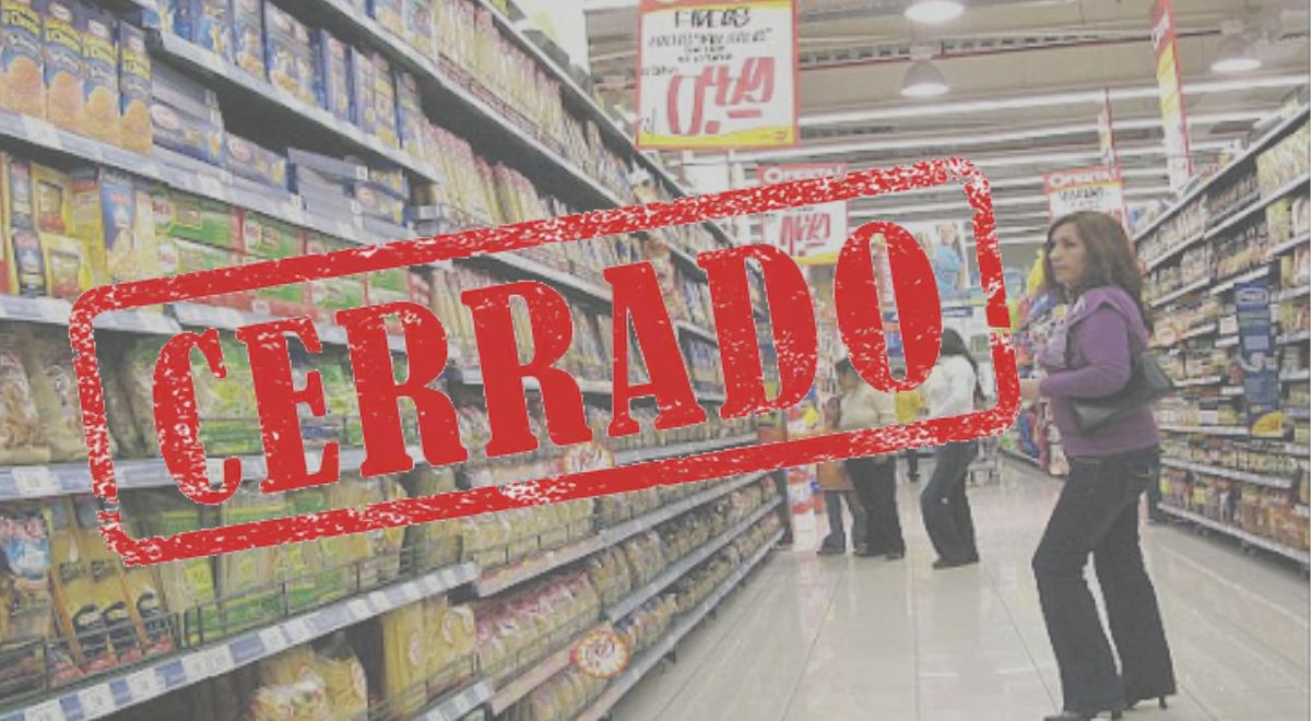 Reconocido supermercado anuncia CIERRE DEFINITIVO de cinco locales en enero 2025: ¿cuáles son y por qué?