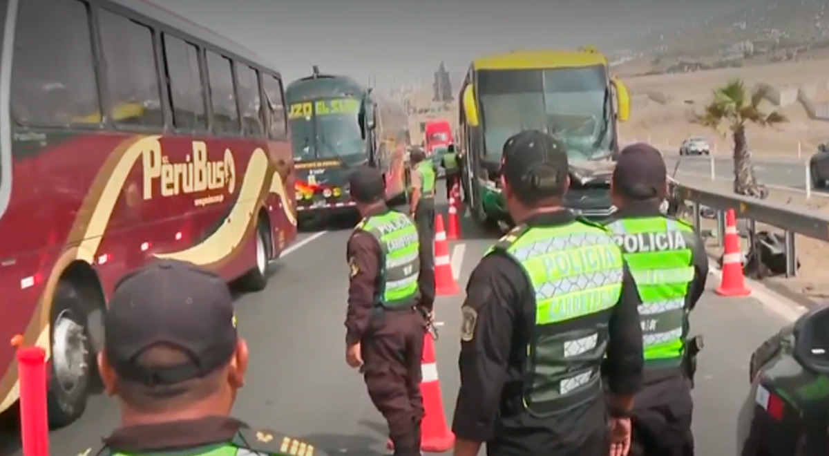 Accidente en Punta Negra: 2 fallecidos deja impacto entre bus y un auto en la Panamericana Sur