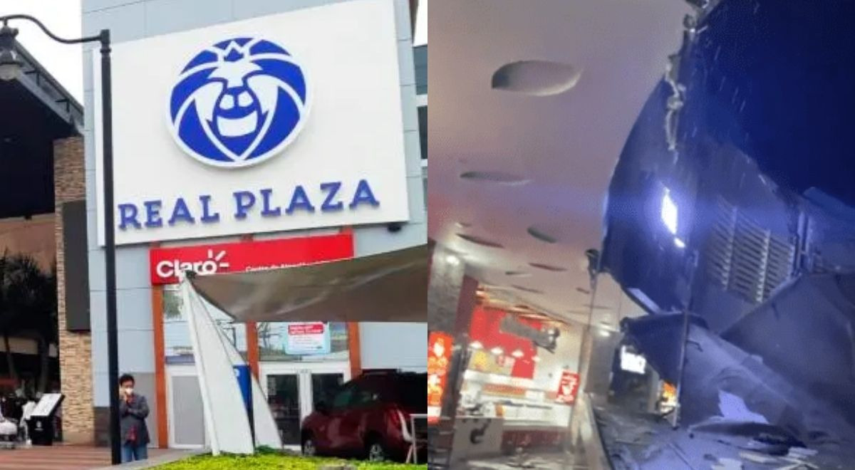 Confirman que hombre perdió una pierna tras caída de techo en Real Plaza Trujillo