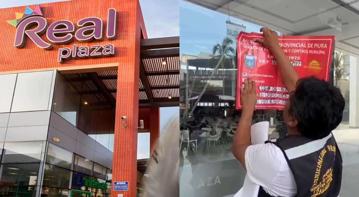 Clausuran patio de comidas de Real Plaza Piura por fallas en su infraestructura y solo los multan con S/5 mil