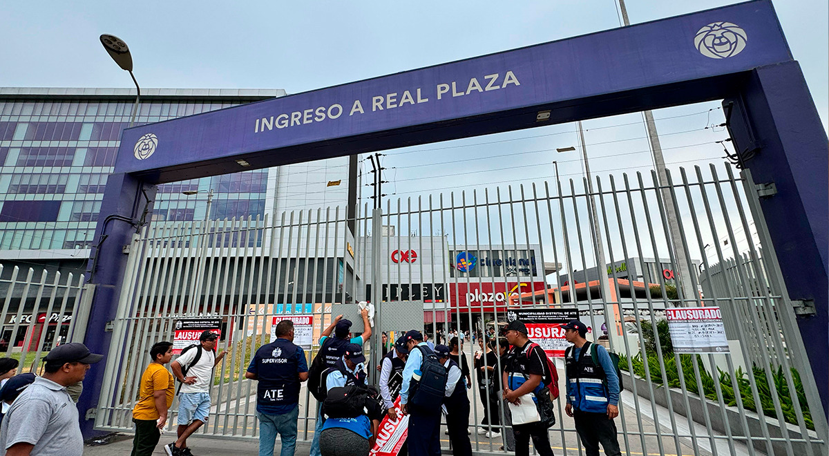 Esta es la lista oficial de Real Plaza clausurados en todo el Perú y hasta cuándo estarán cerrados