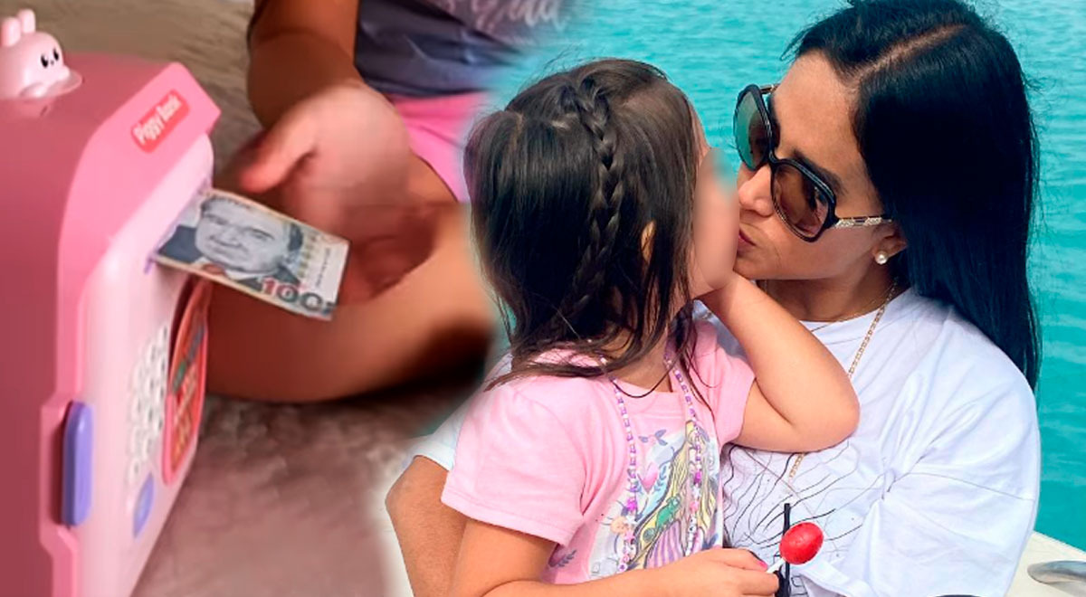 Melissa Paredes revela ORGULLOSA que su hija gana su PROPIO DINERO y muestra sus BILLETES: "A ahorrar"