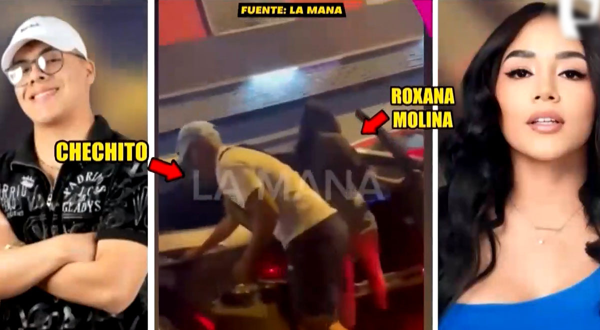 Chechito y Roxana Molina son AMPAYADOS JUNTOS en camioneta a altas horas de la noche: ¿Romance a la vista?