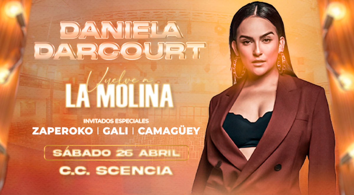 Daniela Darcourt vuelve a La Molina con noche de salsa el C.C. Scencia: Precios, zonas y más