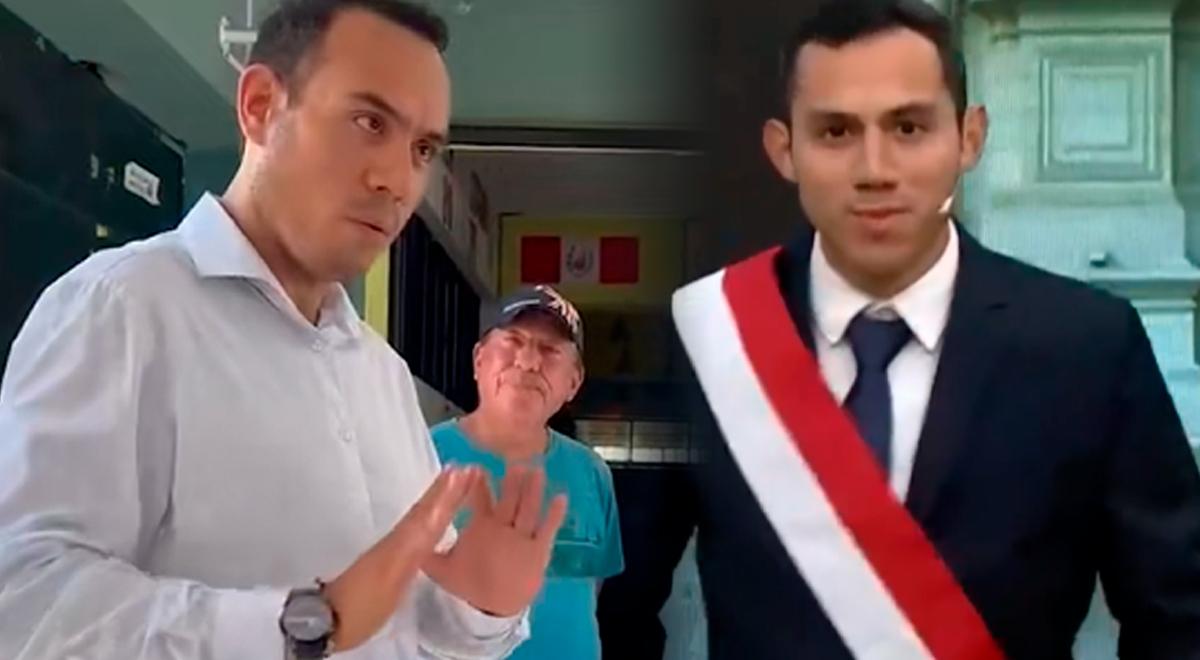 José Jerao do Presidente do Peru, que cria sensação do Ticketock José Jerao do Presidente do Peru, que cria sensação do Ticketock