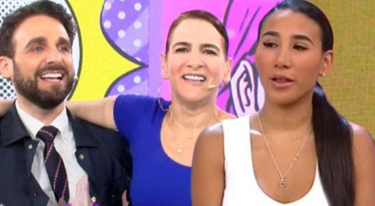 Rodrigo Gonzalez e Gigi Mitter zombam de Samahara Lobaton por ‘como’ e demonstração de dor diante das câmeras: “Ele não sabe falar, late” Rodrigo Gonzalez e Gigi Mitter zombam de Samahara Lobaton por ‘como’ e demonstração de dor diante das câmeras: “Ele não sabe falar, late”