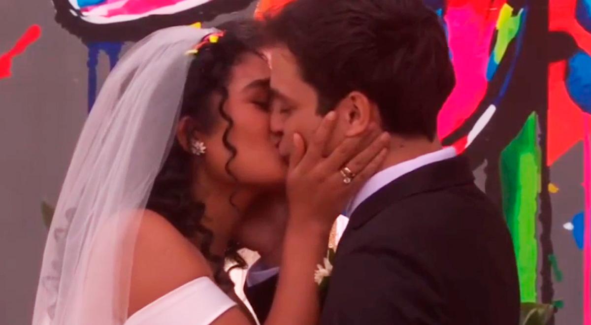 Cristobal e Juli se casam em cerimônia romântica, entre lágrimas de alegria