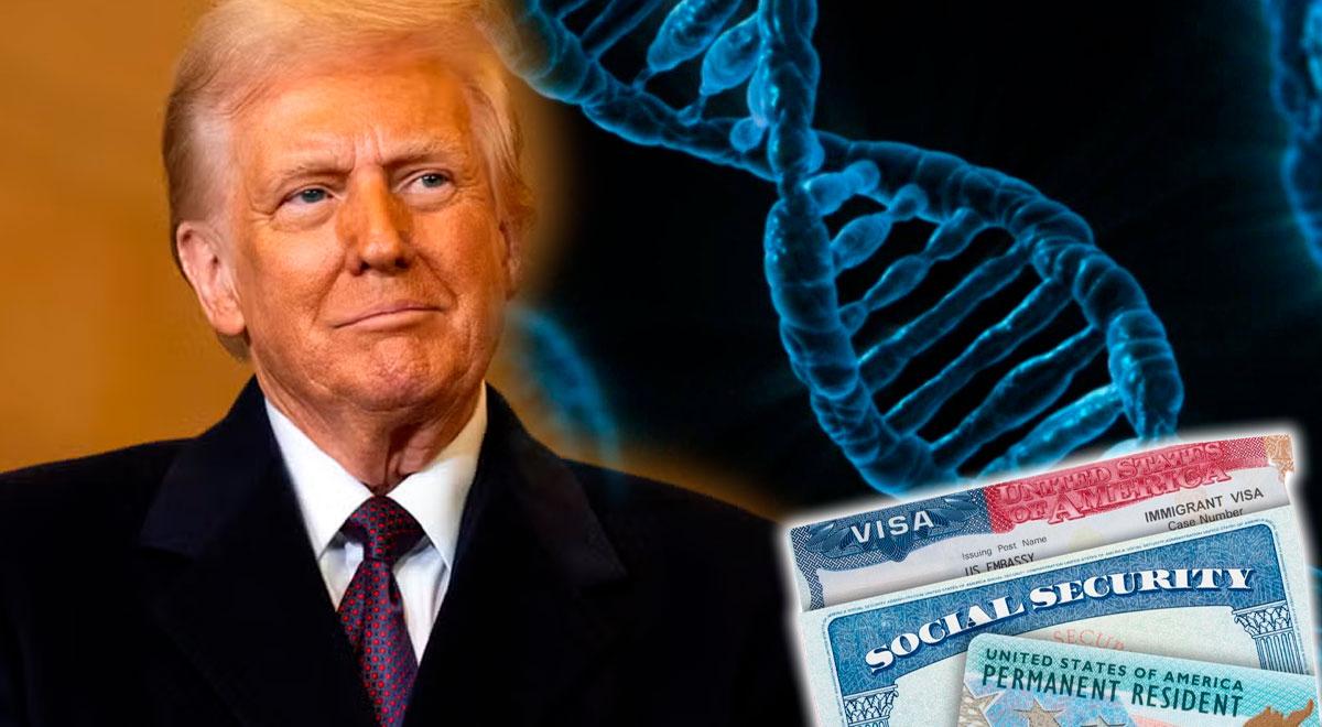 Os EUA podem exigir testes de DNA e dados biométricos adicionais para estes procedimentos de imigração