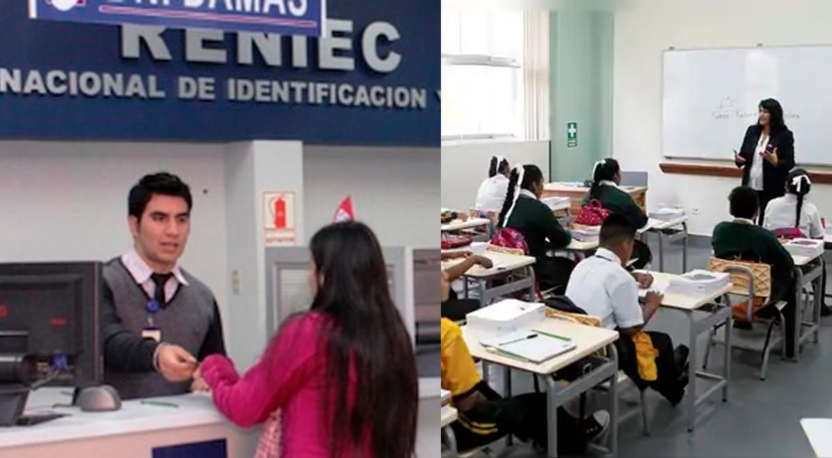 Caso seu filho não tenha isso na carteira de identidade, RENIEC alerta para problemas de inscrição para o ano letivo de 2026