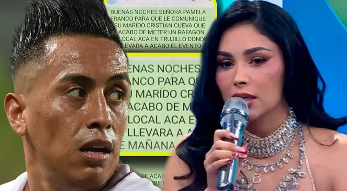 Christian Cueva criticado por colocar a vida de Pamela Franco em perigo: “as ameaças são reais”