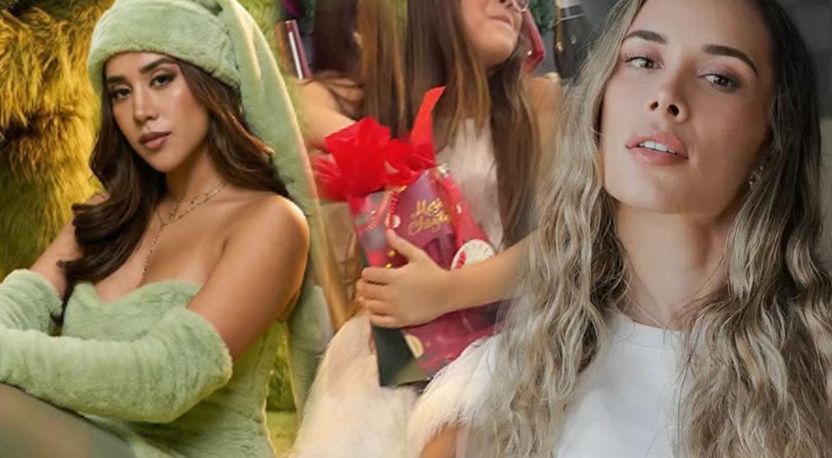 Melissa Paredes surpreende a filha com presente de Natal proibido de Ale Venturo, de Rodrigo Cuba