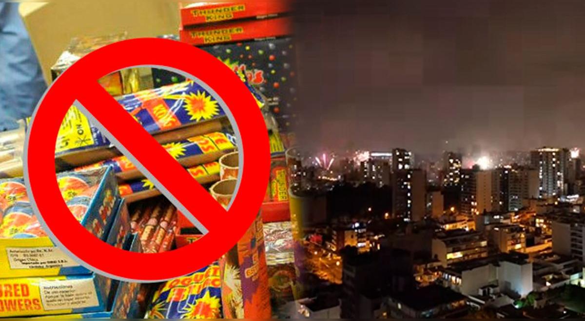 Silêncio do Natal: bairro livre de fogos de artifício em Lima, independentemente de animais de estimação ou adultos
