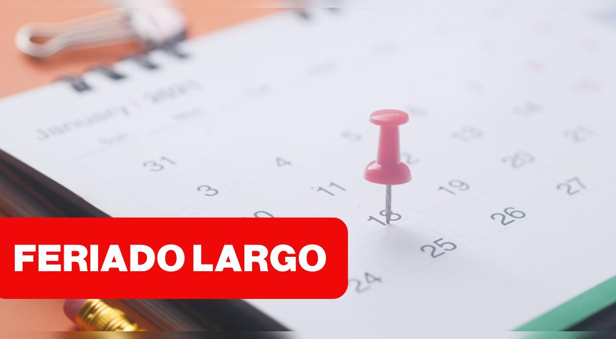 É calendário oficial de feriados de 2026: fins de semana prolongados e dias não úteis