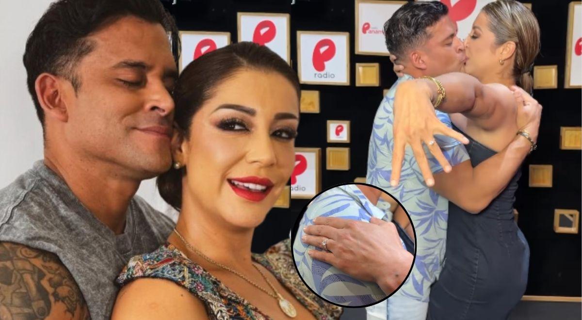 Carla Tarazona exibe ‘anel de noivado’ de Cristian Dominguez e grita de alegria: “Finalmente!”